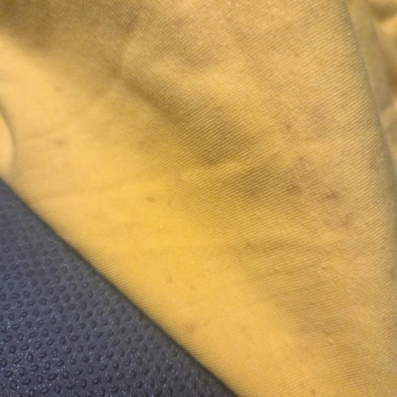 Burberry Yellow Polo with Plaid Sleeves - Picture 15 of 15